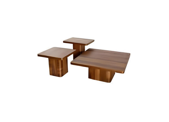 Holztisch Couchtisch Set 3tlg. Tisch Sets Wohnzimmer Sofa Holz Tische Möbel
