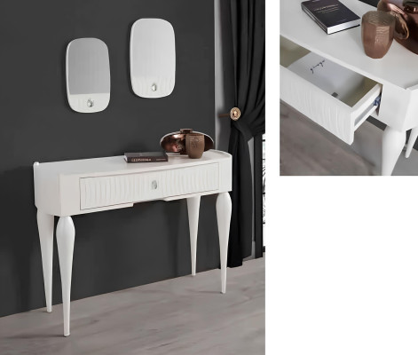 Sideboard Konsolentisch Holz Seitentische Wandtisch Konsole Möbel Konsolen 110cm