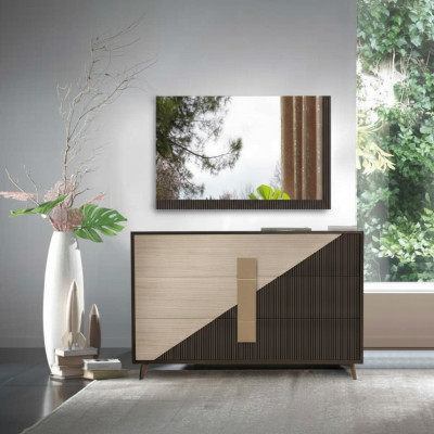 Schlafzimmer Kommode Sideboard Modern Neu Luxus Kommoden Holz Design