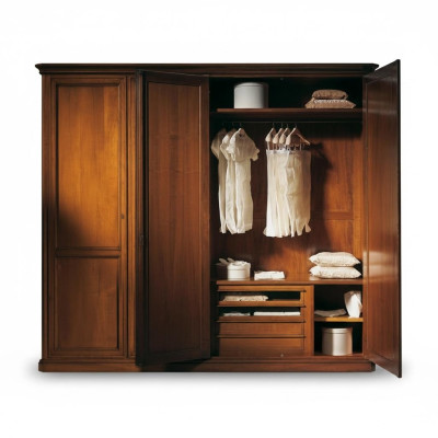 Bauern Schrank Italienische Möbel Holz Massiv Schränke Schlafzimmer Landhaus