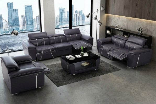 Multifunktions Couch Relax Sofagarnitur Polster Sofa 3+2+1 Sitzer Couchen Sitz