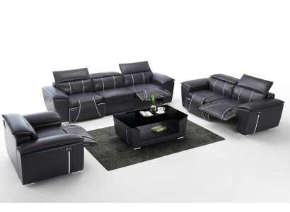 Multifunktions Couch Relax Sofagarnitur Polster Sofa 3+2+1 Sitzer Couchen Sitz