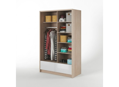 Mehrzweck Regale Schrank Regal Aufbewahrungs Kleiderschrank 130cm Neu Garderobe