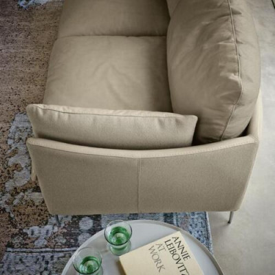 Perfekte Wohnzimmer Set Besteht aus Ecksofa L Form und Sofa 2 Sitzer