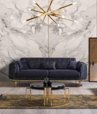 Luxus dreisitzer sofa couch moderne couchen textil sofas stoff 234cm
