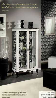Luxus Holz Vitrine Anrichte Design Schränke Weiß Italienische Möbel Neu Schrank