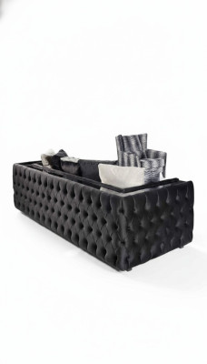 Chesterfield Sofa 3 Sitzer Wohnzimmer Modernes Design Sofas Textill Couchen Neu