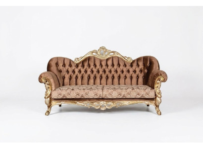 Klassische Dreisitzer Barock Couch Einrichtung 3er Französische Möbel