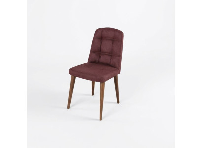 Original ein rosa Stuhl auf Beinen auf Holzbeinen für Ihr Esszimmer Neues Modell