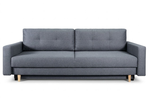 Stil, Strenge und Komfort sind die Hauptvorteile dieses komfortablen und praktischen ausziehbaren 3-Sitzer-Sofas