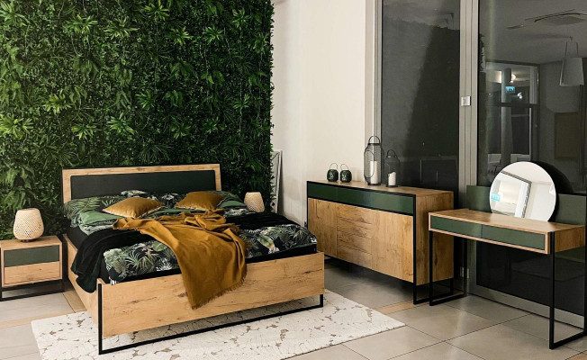 Kommode Braun Elegantes Design Modern Möbel Schlafzimmer Schrank Schön