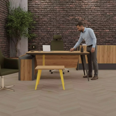 Eckschreibtisch Couchtisch Sideboard Büro Möbel Design Arbeitszimmer