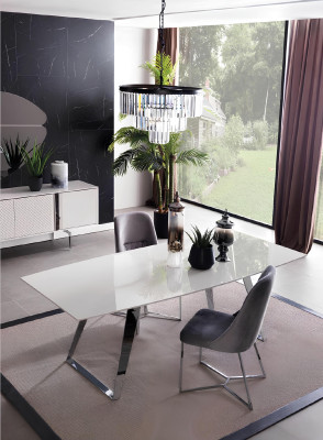Komplett Set Esstisch 4x Stühle Esszimmer Set Ess Gruppe Tisch Tische 5tlg