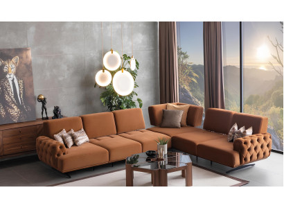 Wohnlandschaft Sofa L-Form Couch Garnitur Design Modern Sofas Ecksofa