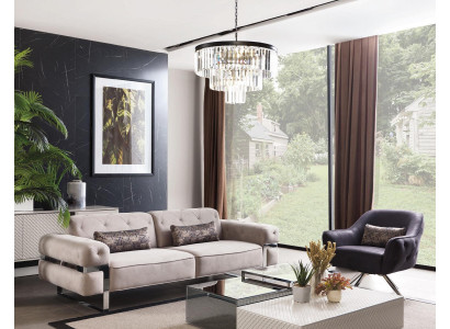 Sofagarnitur 3 1 Sitzer Stoff 3x Couchtisch Design Couch Polster Sofas
