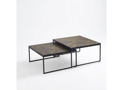Couchtisch Luxus Beistelltisch Möbel Holz Modern Wohnzimmer Design