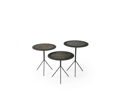 Couchtische Tische Beistelltische Wohnzimmer Modern Luxus Braun 2 tlg.