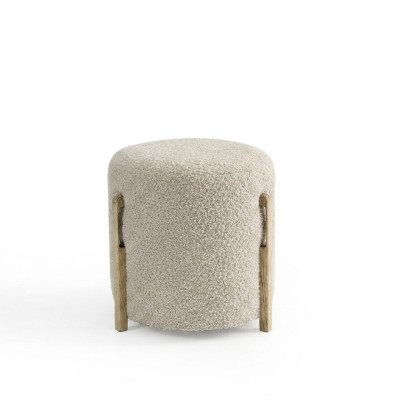 Hocker Rund Pouf Fußhocker Hocker Polsterhocker Sitzhocker Hocker