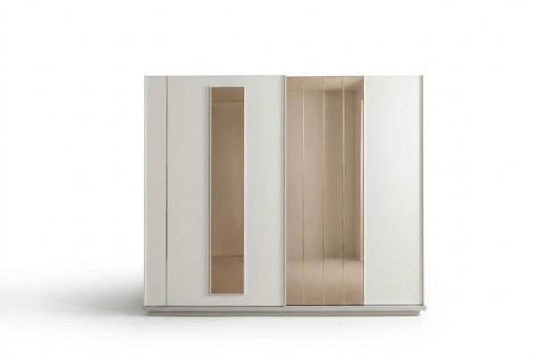Schrank Luxus Schränke Kleiderschrank Holz Möbel Schlafzimmer 250cm