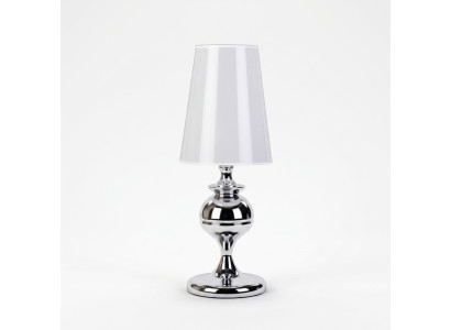 Tischlampe Design Wohnzimmer Tisch Leuchten Beleuchtung neu weiß Luxus