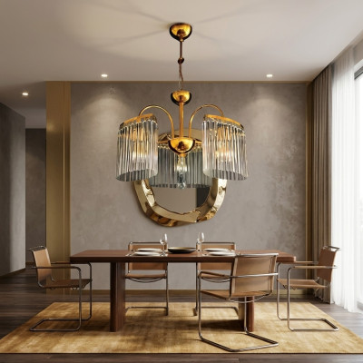 Kronleuchter Deckenleuchte Schlafzimmer Lampe Kronleuchter gold neu