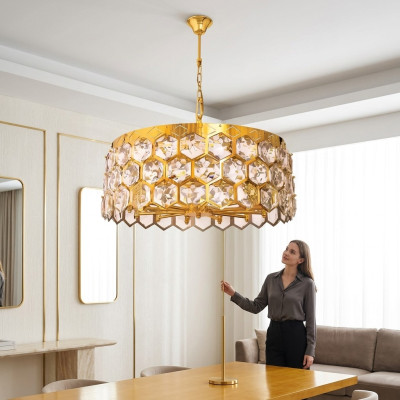 Kronleuchter Deckenlampe Kristallleuchte Wohnzimmer Kronleuchter Luster