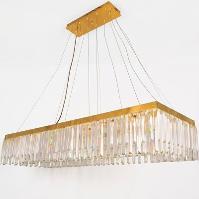 Kronleuchter Luxus Leuchter Beleuchtung Lampe Kristall Deckenlampe Gold