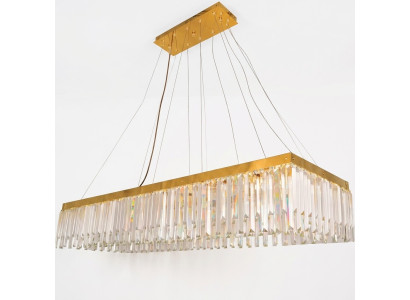 Kronleuchter Luxus Leuchter Beleuchtung Lampe Kristall Deckenlampe Gold