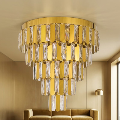 Kronleuchter Deckenleuchte Wohnzimmer Luxus Wohnzimmer Leuchter Crystal