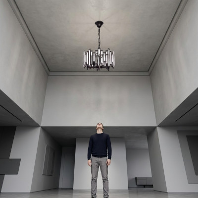 Kronleuchter Lampe Hängende Beleuchtung Wohnzimmer Luxus Luster Moderne Lampen