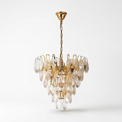Kronleuchter gold Deckenlampe Leuchte Lampen Wohnzimmer 50x58