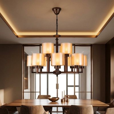 Deckenlampe Goldfarben Wunderschöner Decken Luster Glas Wohnzimmer