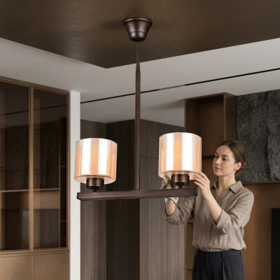 Deckenlampe Stil Moderne Luxus Luster Glass Wohnzimmer Lampe neu