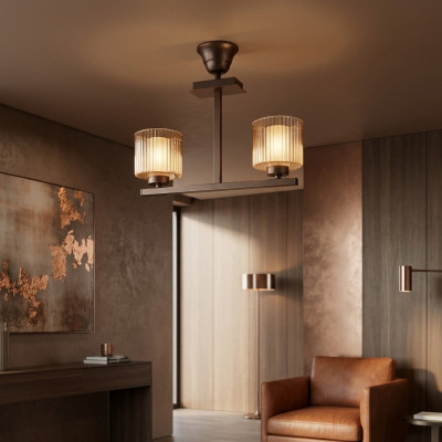 Deckenlampe Stil Moderne Luxus Luster Glass Wohnzimmer Lampe neu