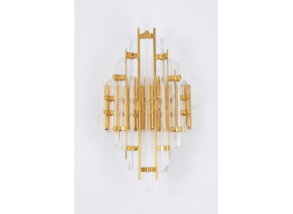 Wandleuchte Design Flur Lampen WohnZimmer Luxus neu gold