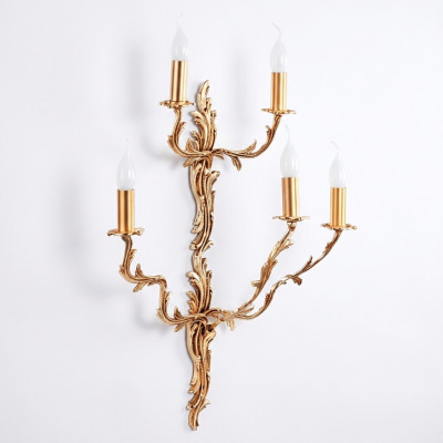 Wandlampe Wand Leuchten Lampen Wohnzimmer Schlafzimmer Luxus gold