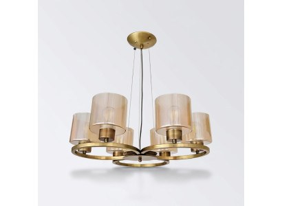 Kronleuchter Modern Wohnzimmer Deckenleuchte Luxus Neu Luster Glass