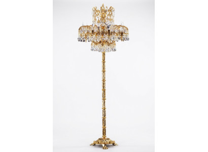 Stehleuchte WohnZimmer Luxus Lesearm Schlafzimmer Crystal klassisch