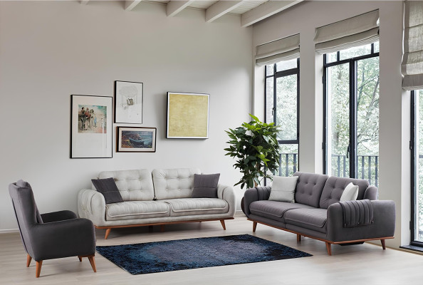 Dreisitzer Sofa Couch Polster Möbel Multifunktion Couchen Sofas 216cm