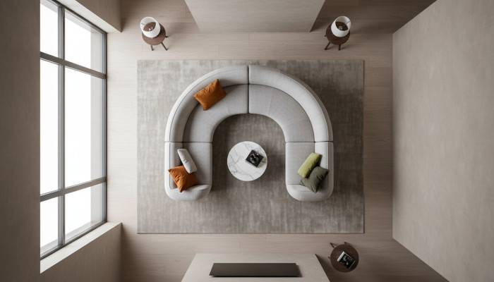 Luxus Ecksofa U Form Sofa Wohnzimmer Polstersofa Modern Design Möbel