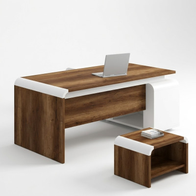 Brauner Office Schreibtisch Arbeitszimmermöbel Eckschreibtische