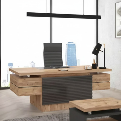 Holzschreibtisch Designer Büromöbel Modernes Design Holzmöbel Tische