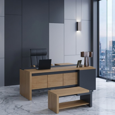 Eckscreibtisch Büroeinrichtungsmöbel Arbeitstisch Chef Möbel Office Neu Tisch