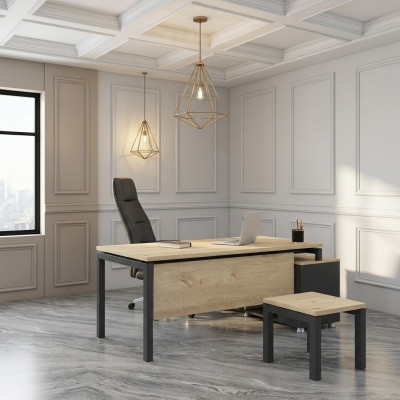 Eckschreibtisch Tisch Büro Tische Schreibtische Möbel Chefschreibtisch