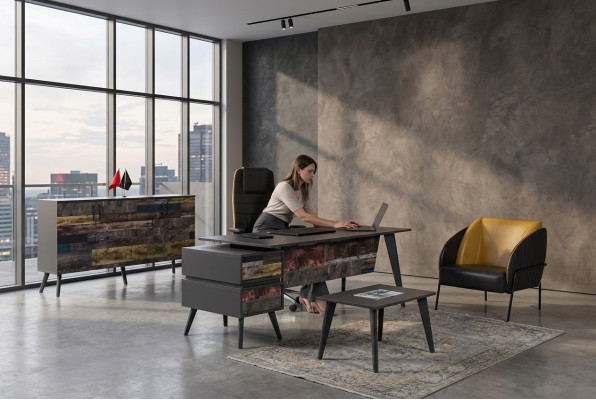 Tisch Büromöbel Arbeitstischmöblierung Moderne Büromöbelausstattung Office