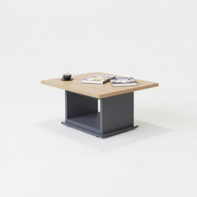 Designer Brauner Couchtisch Holztisch Beistelltisch Wohnzimmer Möbel