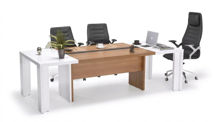 Besprechungstisch Tisch Konferenztisch Meeting Tische Holz 220x110cm