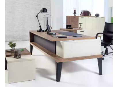 Designer Schreibtisch Exklusive Büromöbel Tisch Großer Chefschreibtisch