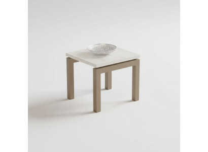 Moderner Kleiner Couchtisch Quadratischer Ablagetisch Design Holz Möbel