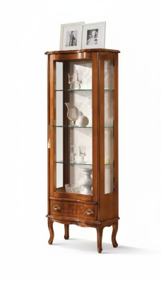 Holz Klassisch Vitrine Holz Schränke Wohnzimmer Designs Glas
